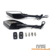 Honda CB500F, NC700X, Yamaha V-Star 1300 LED Turn Signal Integrated Mirrors