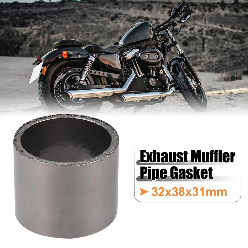 Motorcycle 32mm ID 38mm OD Exhaust Muffler Pipe Gasket Graphite Seal Ring