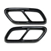 Mercedes Benz C-Class Rear Exhaust Muffler Tail Pipe Covers (2022-2023)