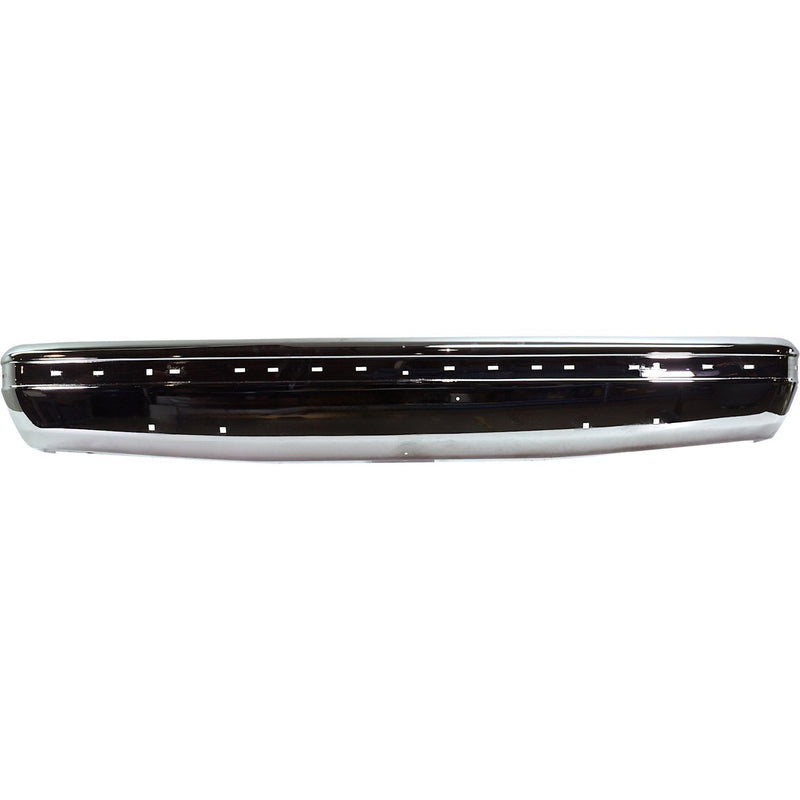 1-Piece Front Bumper For Ford F-150 1987-1991 w/ Impact