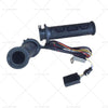 Motorcycle 12V Heated Rubber Handlebar Grips (Fits 22mm 7/8")