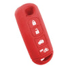 Mazda 2, 3, 5, 6, CX-5, CX-7, CX-9 Red Silicone 4 x Button Key Cover Case