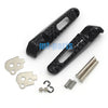 Honda CBR 1000RR Fireblade Black Rear Footrest Pegs (2004-2017)