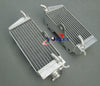 Honda CR250R CR250 Aluminum Radiator + Blue Hose (1985-1987)