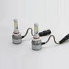 2X 9005 6000K 36W HID LED Headlight Light Kits C6 Cob LED Fog Lamp Universal