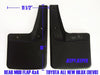 Toyota Hilux Revo M80 M70 SR5 4x4 Mud Flap Guards (2015)