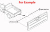 Mitsubishi L200 Tailgate Lock Latch (1995-2005)