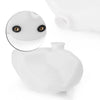 YAMAHA YZF-R1 White Radiator Overflow Coolant Water Tank (2009-2014)