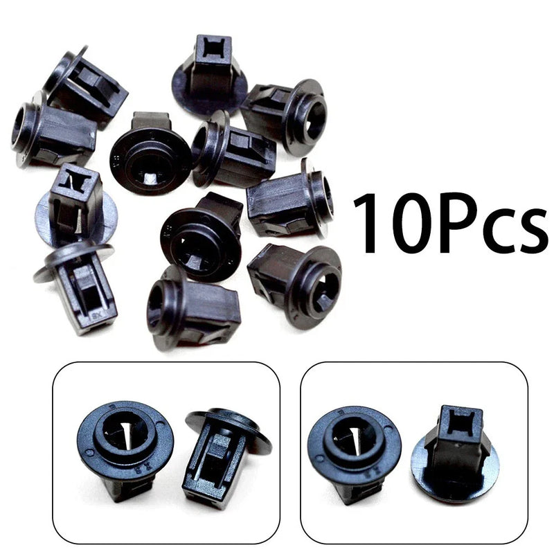 Nissan-Infiniti Nylon 10 x Fender Liner Flare Retainer Nut Clips Grommet