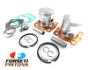 YAMAHA RD400 1mm O/S Piston Set & Gasket Kit (1974-1978)