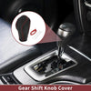 Infiniti G37 (2008-2013) Faux Leather Black Red 1 Pc Gear Shift Knob Cover