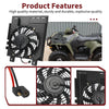 Polaris Sportsman 500 HO 4x4 Radiator Cooling Fan Motor (2003–2009)