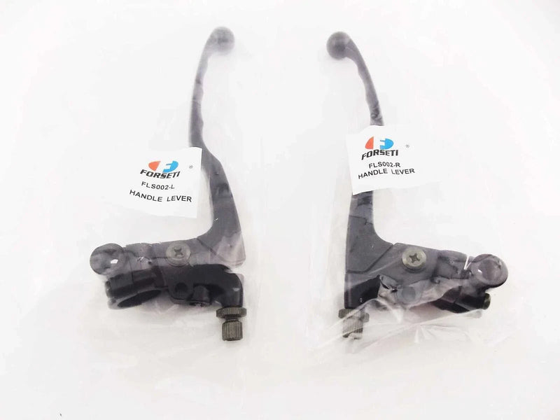 Yamaha IT200 Black Forseti Front Brake & Clutch Lever Bracket Assembly (1984-1985)