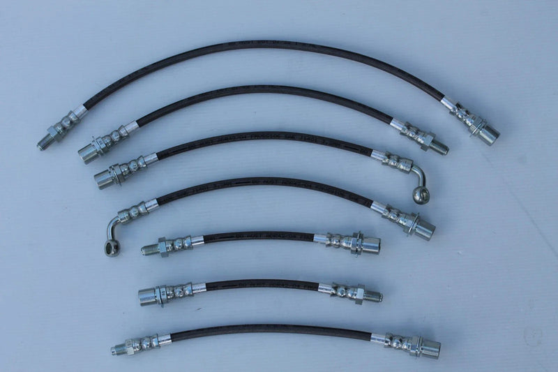 LandCruiser 75 Series Braided Brake & Clutch Hose Set (1990-1999)