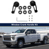 Chevy, Ford, Chrysler - Black Door Window Crank Handle Set