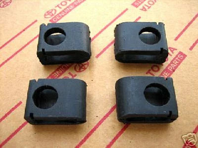 Toyota Corolla KE20 KE25 TE27 Hood Bumpers 4 x (1970-1979)