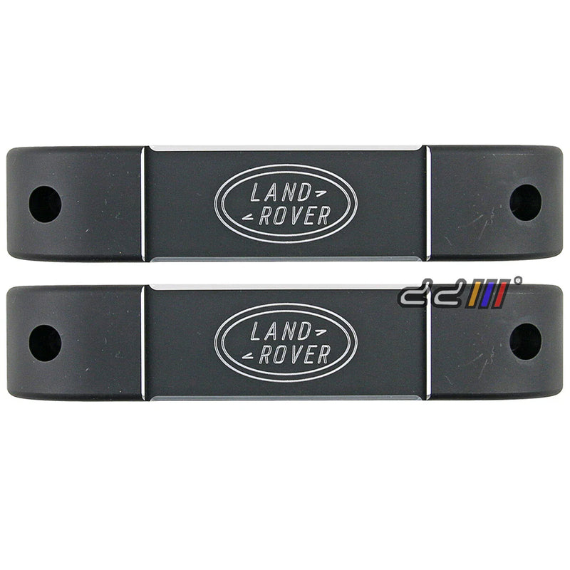 Land Rover Defender 2 x Black Aluminium Interior Door Grab Handles (1990-2016)
