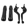 Honda CB1100 CB1300 Black Extendable Brake Clutch Lever Grip Set (2013-2023)