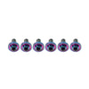 Motorcycle Bike 6 x M6x15mm Alloy Torx Head Screws