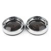 Harley Touring Road King Turn Signal Bezels Smoke Lens Covers (2009-2023)