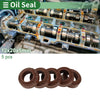 Oil Seal / 12x20x5mm / Seal Ring Rotary Shaft FKM Rubber for