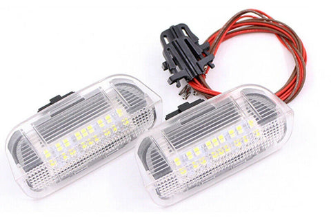 VW Golf GTI EOS Jetta Passat 18 LED Side Door Clear Lights (2006-2014)