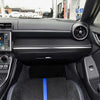 Subaru BRZ 2022-2023 Carbon Fiber Co-pilot Dashboard Panel Cover Trim