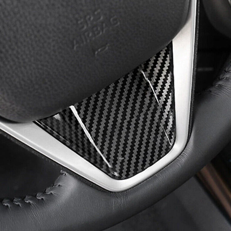 Toyota Camry Carbon Fiber Inner Steering Wheel Cover Trim (2018-2022)