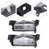 Mazda 3 2 x License Plate Light Rear Bumper Cover (2009–2013)