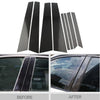BMW E71 X6 2009-2014 Carbon Fiber B Pillar Trim Covers (2009-2014)