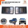 Toyota Hilux 4Runner Grey Inner Door Handle Cup Bezel (1984-1988)