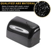 Ford Excursion F150 F250 Rearview Mirror Cover Cap 2 x Black Carbon Fiber