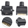 Boats and Trailers Heavy Duty 7-Pin Flat Trailer Adapter Connector