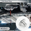 Car / Motorcycle / Boat M10x1 Oil Drain Plug w/Gasket 0.63in Height