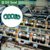 Make Model Oil Seal 5 Pcs 25x33x7mm TPU High Pressure Green Seal Ring
