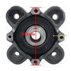 Polaris Ranger XP 1000 / Ranger Crew XP 1000 Black Front Wheel Hub (2017–2018)