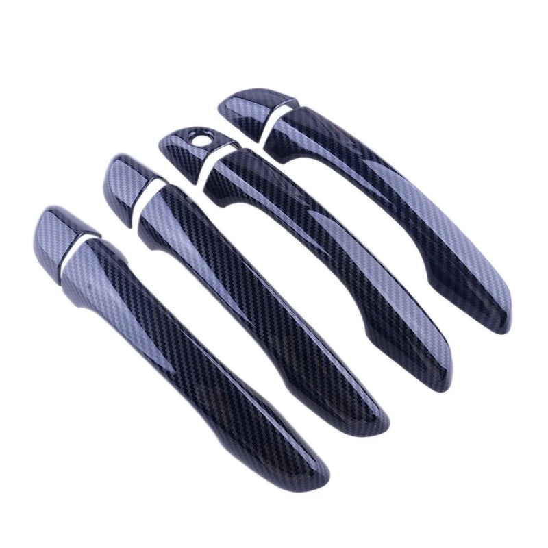 Hyundai Accent Carbon Fiber Side Door Handle Cover Trims (2018-2021)