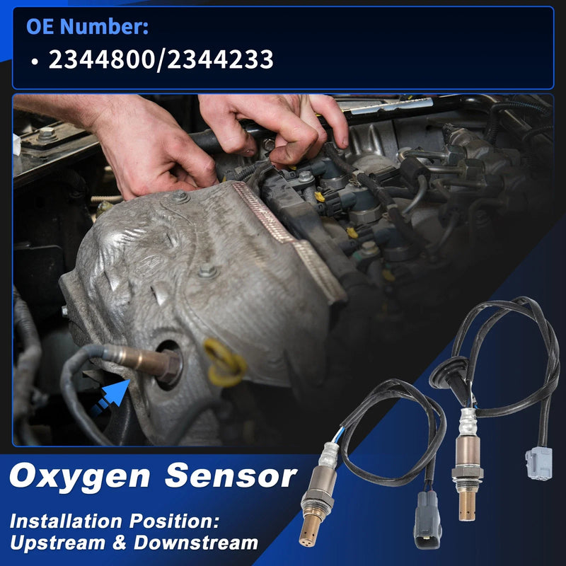 Toyota Corolla Sedan 2x Upstream & Downstream Oxygen Sensor (2003–2004)