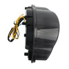 Yamaha Road Star XV1700 Smoke Taillight with Integrated Turn Signals (2002-2009)