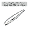 BMW K1600GTL Chrome Side Panel Storage Box Trim (2011-2018)