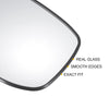 Honda Jazz Fit Pair White Mirror Glass w/ Back Non-heated (2001-2023)