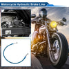 Motorcycle 60cm Brake Clutch Oil Hose Line Blue