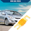 Car Motorcycle - Gold Tone Orange 5 x Mini ANL 40A Fuses