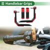 Motorcycle Hand Grips Cover Kit / Aluminum Alloy / Handlebar Cover
