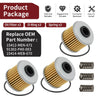 Honda CRF150R CRF150RB 3 x Oil Filter & O-Ring & Spring (2007-2024)