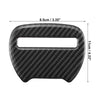 Dodge Challenger Carbon Fiber Pattern Black Steering Wheel Cover Trim