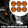 Reflector / 6x / 1.73x0.31 / Universal Round Motorcycle Reflector