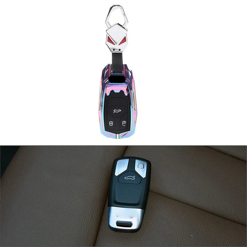 Audi A4 A5 S5 SQ5 Q5 Q7 TT Smart Remote Key Fob Cover (2008-2023)
