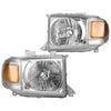 Toyota Landcruiser 70 2 x LH+RH Headlights Pair