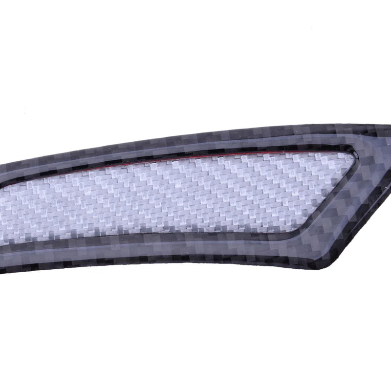 Car Front Wheel Arch Eyebrow Decor Fender Flare Vent Cover Trim